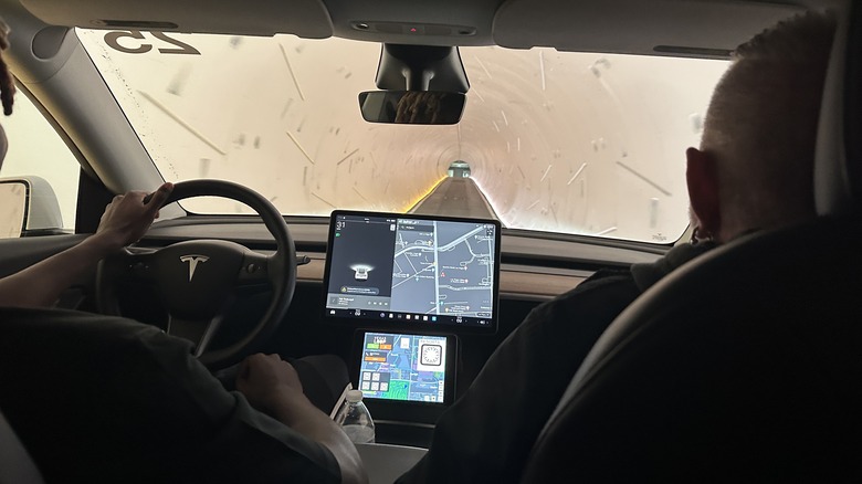 Driving in the Vegas Loop