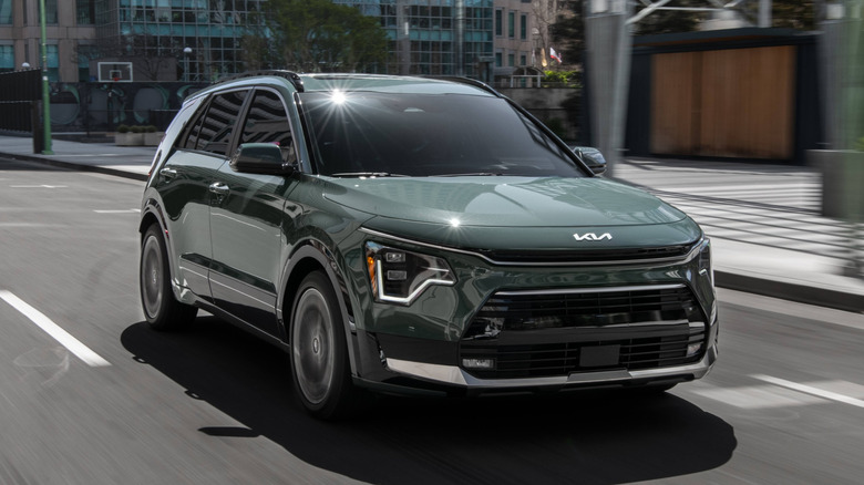 2026 Kia Niro Hybrid on an urban street