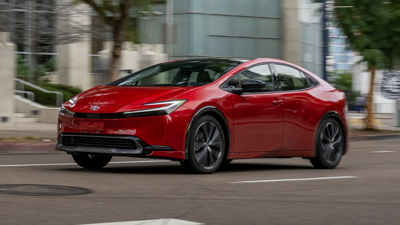 2026 Toyota Prius on the road