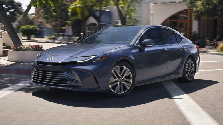 2026 Toyota Camry in the suburbs