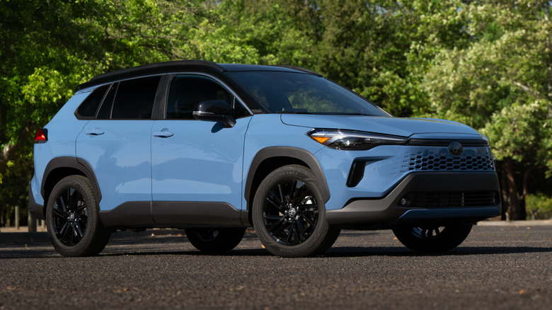 2026 Toyota Corolla Cross Hybrid in Cavalry Blue