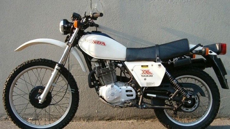 Honda XL500S motorcycle