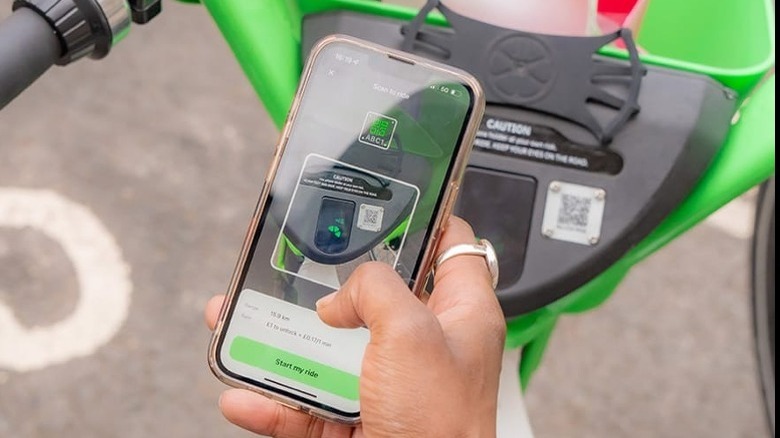 Scan a Lime QR code