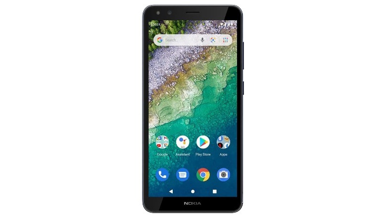 Nokia C1 Plus home screen