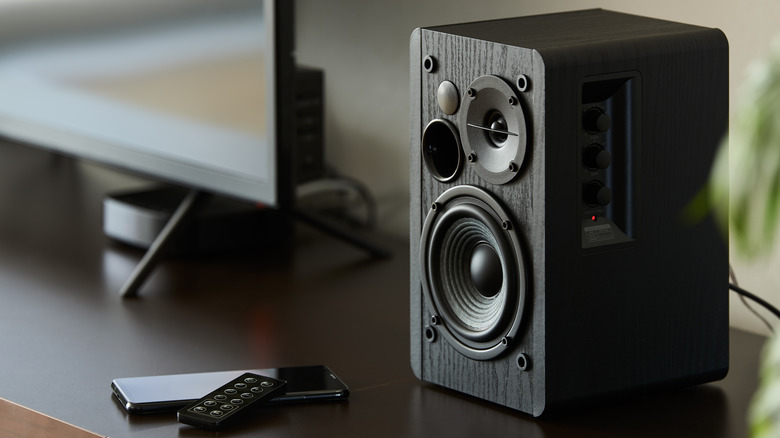a stand alone speaker for a tv