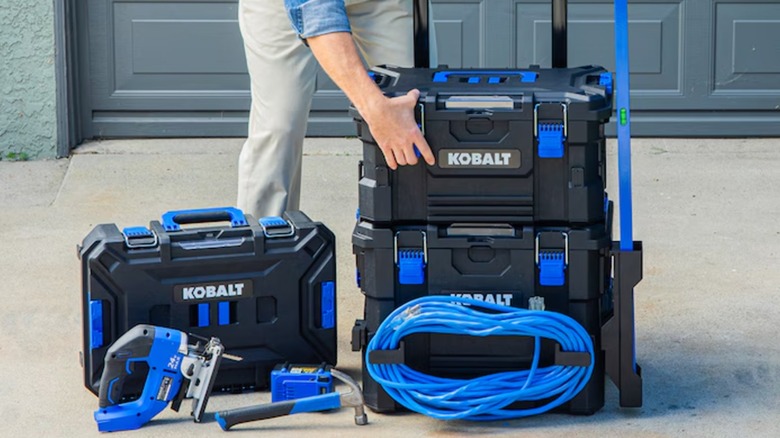Lowe's CaseStack gear in use