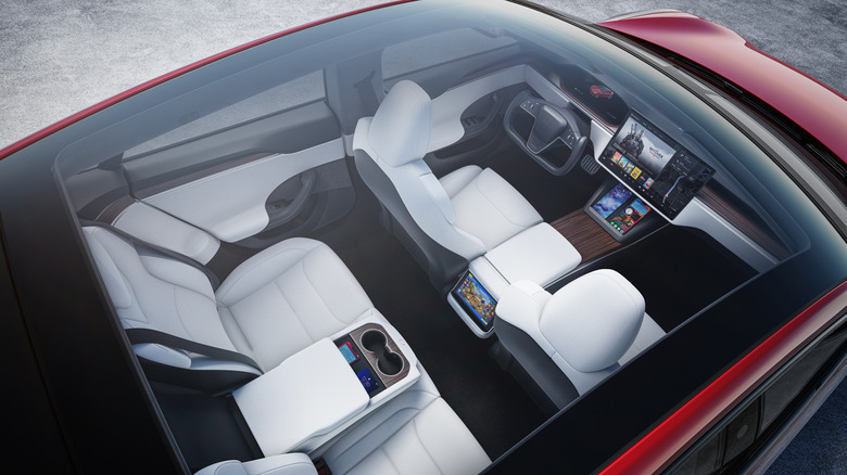 Tesla interiors deals