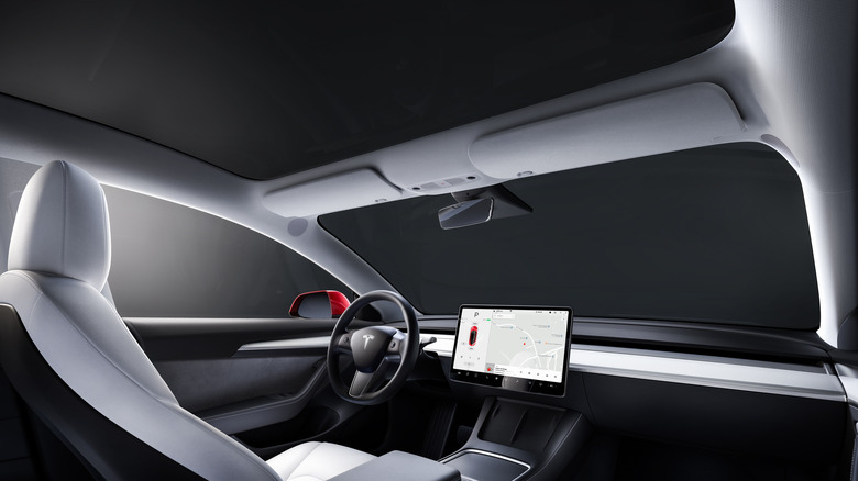 Tesla Model 3 roof