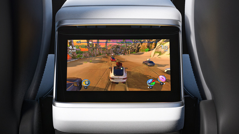 Tesla Arcade racing game