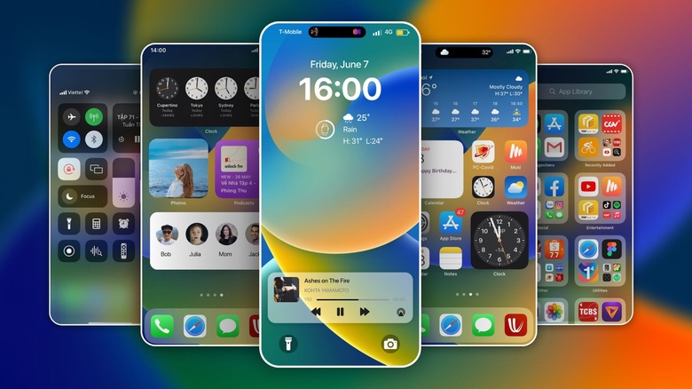 Screenshots of Launcher iOS16 - iLauncher