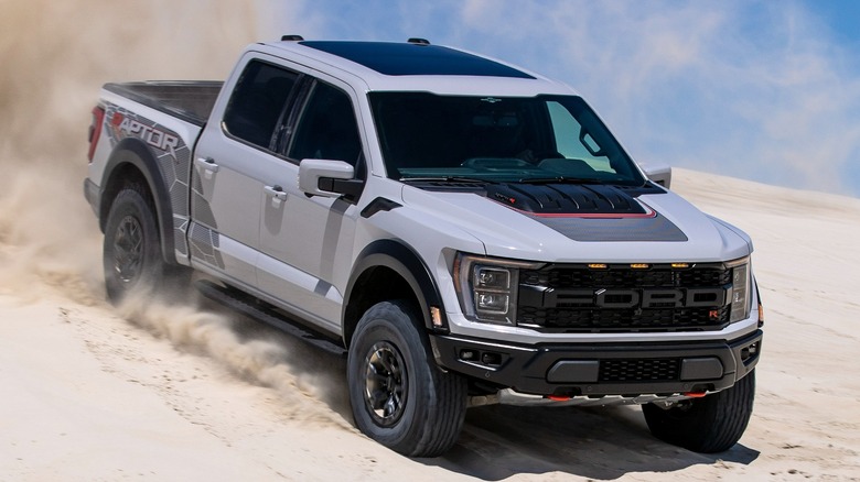 Ford F-150 Raptor R Gray