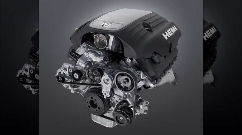 5.7-liter Hemi V8 engine