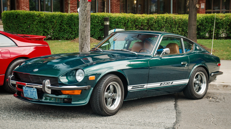 Datsun 240Z at car meet