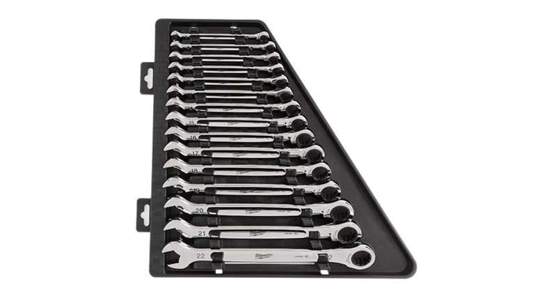 15-Piece Ratcheting Combination Wrench Set