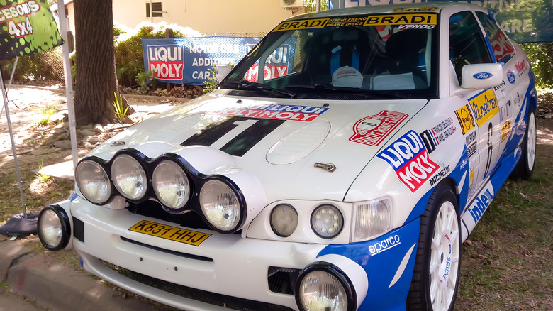 Liqui Moly sponsorship racecar