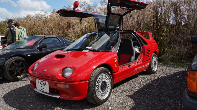 Autozam AZ-1 with door open