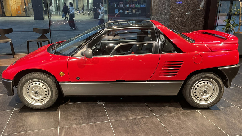 Autozam AZ-1 side profile