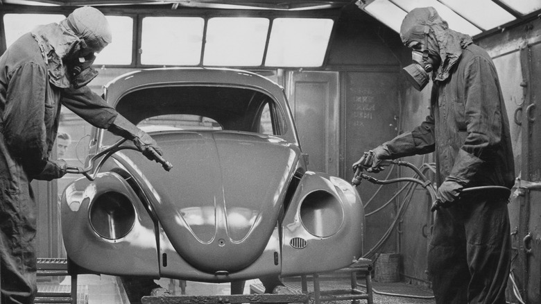 Manufacturing a VW Beetle