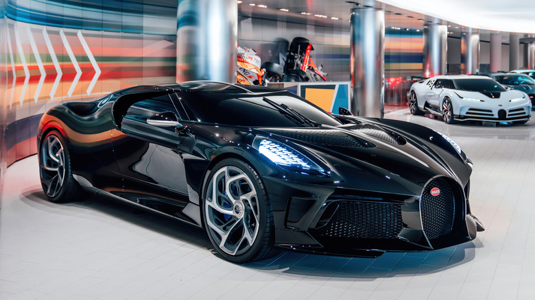 black Bugatti La Voiture Noire