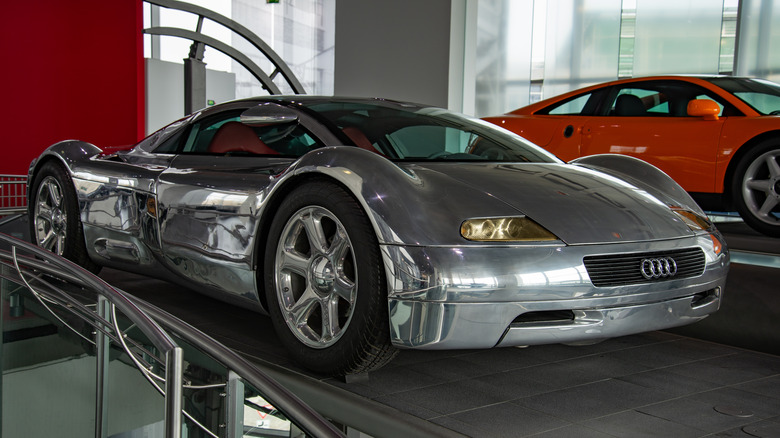 Audi Avus Quattro in museum