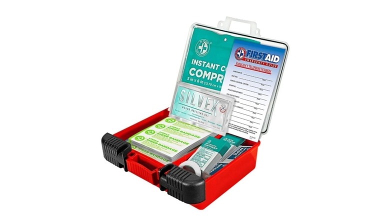 Stock photo of a first aid kit