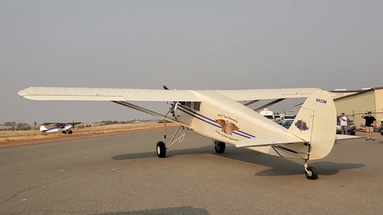 A Stinson Detroiter ready to take flight.