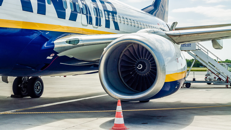 A stationary CFM56