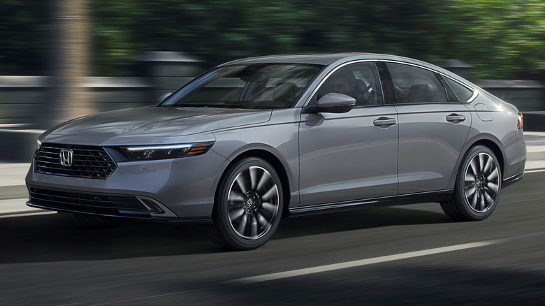 2025 Honda Accord at speed