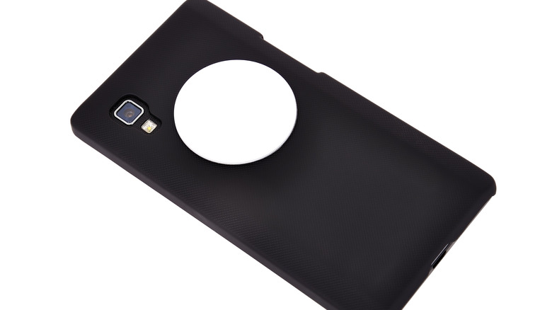 NFC chip on cell phone