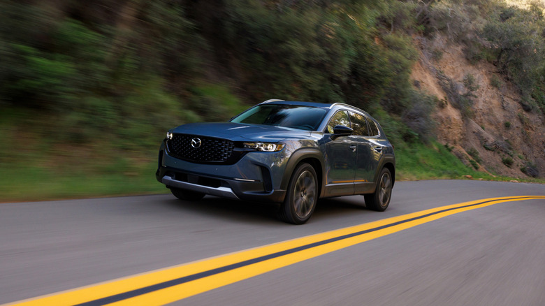 Mazda CX-50 on the road