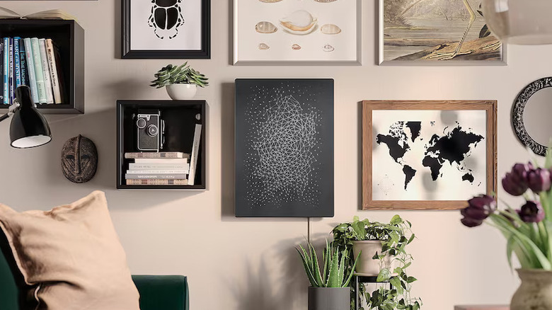 Symfonisk Picture Frame on wall