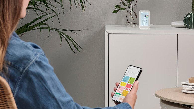 IKEA Vindstyrka sensor with app