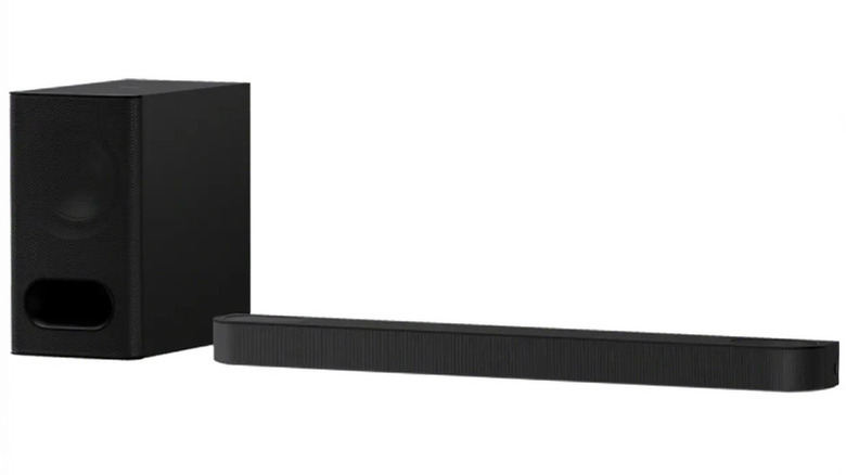 Sony BRAVIA Theater Bar 6 soundbar and subwoofer against a white background