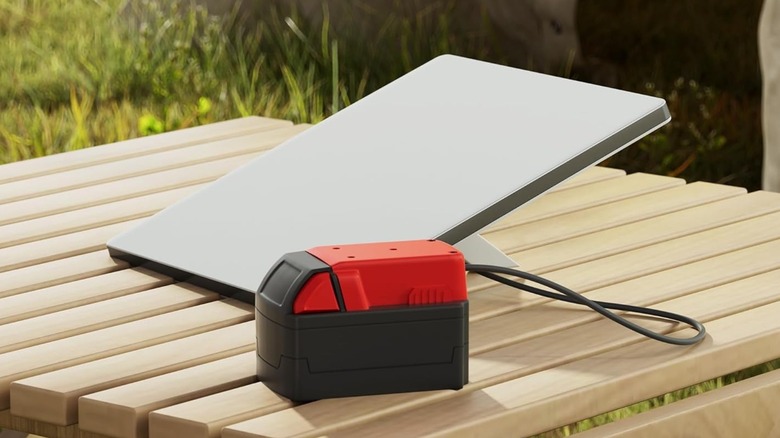 Eazuse Starlink Mini Adapter for Milwaukee M18 Batteries