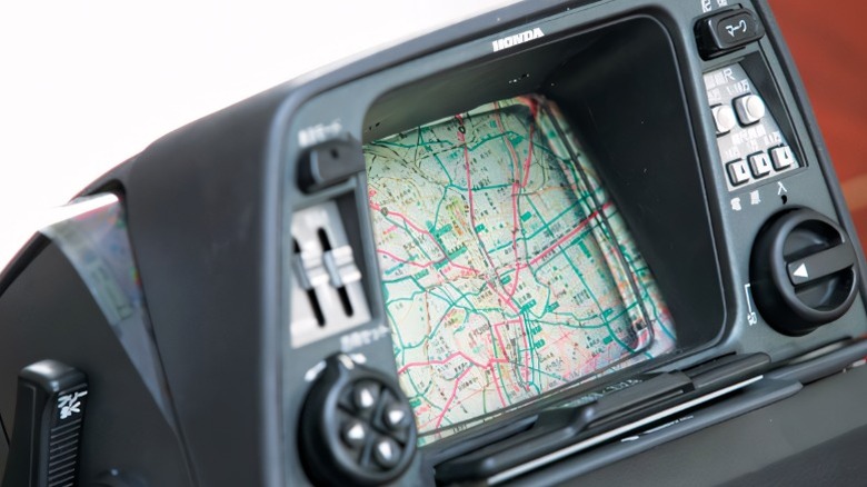 Honda Electro Gyrocator dashboard unit