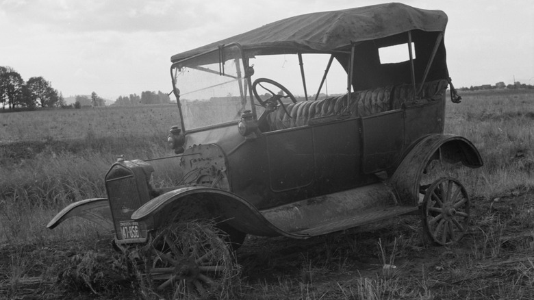 Broken Down Model T