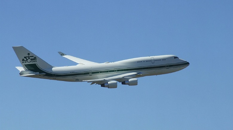 A Boeing 747-4J6 in flight