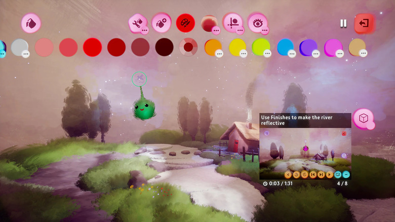 Dreams for Playstation 4 creation screen
