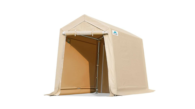 Advance outdoor portable storage shelter promotional image