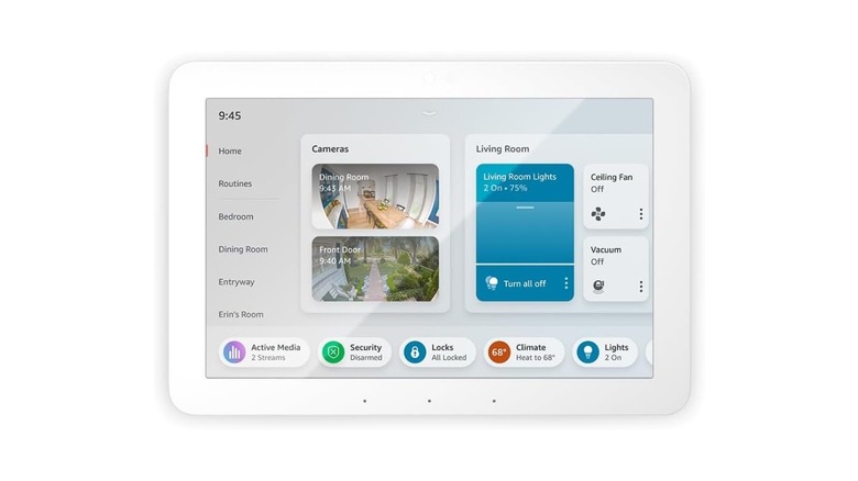 Amazon Echo Hub with smart home controls