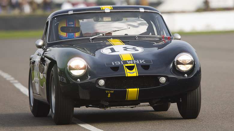 TVR Grantura MkII on track