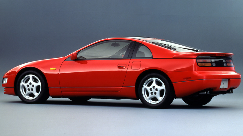 Nissan 300ZX rear 3/4 view