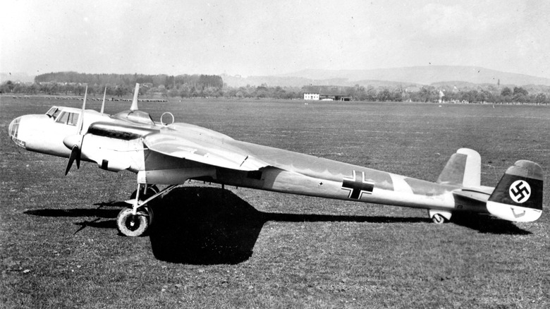 Dornier Do-17 parked on airfield