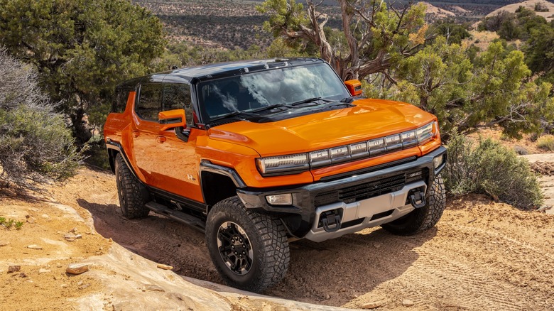 GMC Hummer EV offroad