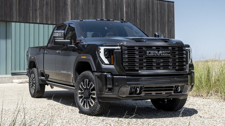 GMC Sierra 2500HD on display