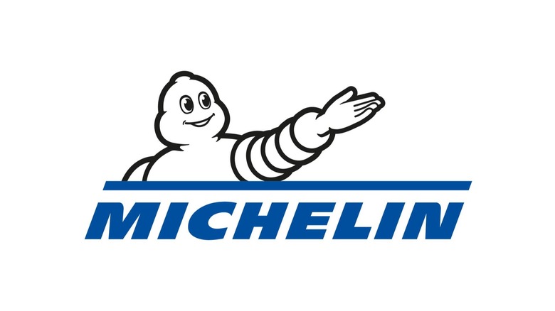 Michelin logo with mascot