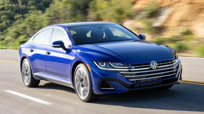 2022 Volkswagen Arteon driving down road