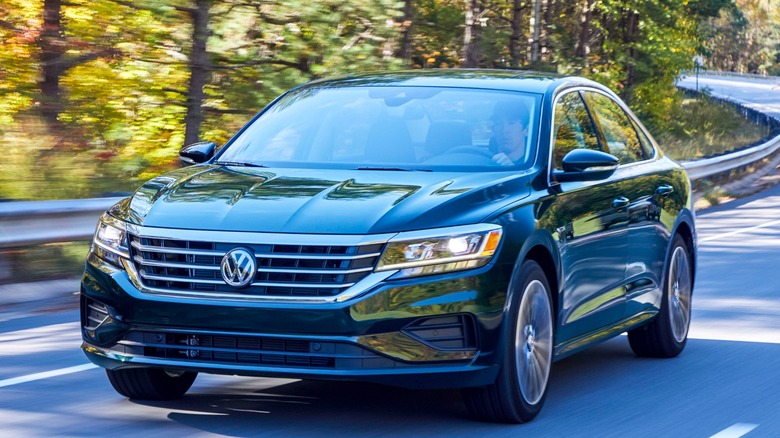 2022 Volkswagen Passat driving down road