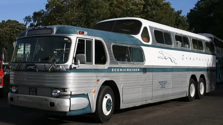 The 1954 GMC Scenicruiser bus