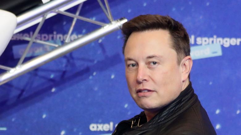 Elon Musk's head